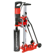 Диамантено-пробивна машина Rothenberger със стойка   2700 W, 71 Nm, 0-3200 об./мин Rodiacut 250 / Rodiadrill 200 - promo-pack - 141394