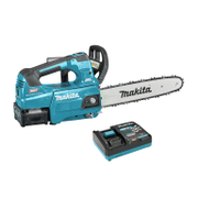 Трион Makita верижен акумулаторен   с 1 батерия и зарядно, 40 V, 4 Ah, 30 см, 3/8 , 1.1 мм UC003GM101 - promo-pack - 141531