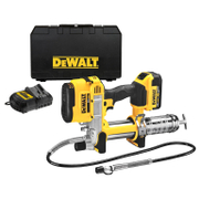 Акумулаторен такалимит за гресиране DeWALT    с 1 батерия и зарядно, 18 V, 4 Ah, 400 см3, 690 bar DCGG571M1 - promo-pack - 142435