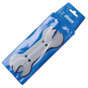 Ключ Unior велосипеден за конуси комплект 13/14x15/17, 13/14x15/16 мм 1612PB - promo-pack - 142792