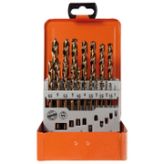 Свредло за метал HSS-Co Projahn с цилиндрична опашка  комплект 1-10 мм, 19 бр.  - promo-pack - 143067