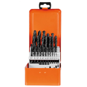 Свредло за метал HSS-R Projahn с цилиндрична опашка  комплект 1-13 мм, 25 бр.  - promo-pack - 143070