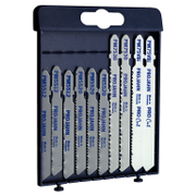 Нож за зеге Projahn комплект   10 бр., криволинейно, праволинейно MetallPro - promo-pack - 143071