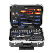 Куфар с комплект инструменти Projahn    540х430х145 мм, черен  - promo-pack - 143073