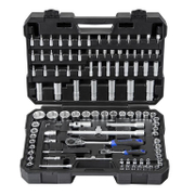 Гедоре комплект Projahn вложки с тресчотка и накрайници   108 бр., 4-32 мм х 1/2 - 1/4  - promo-pack - 143074