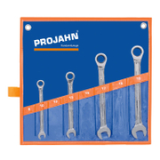 Звездогаечен ключ Projahn 6-стен/12-стен с тресчотка комплект   10-19 мм, 4 бр.  - promo-pack - 143077
