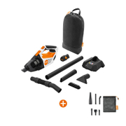 Прахосмукачка STIHL акумулаторна за сухо почистване  с 1 батерия и зарядно, 10.8 V, 2.6 Ah, 1026 л/мин SEA 20 + Комплект Bosch за прахосмукачка тръби и накрайници   SEA 20  - promo-pack - 143150