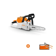 Трион STIHL верижен акумулаторен   без батерия и зарядно, 36 V, 30 см, 1/4 , 1.1 мм MSA 160 C-B + Пила STIHL за заточване на вериги на триони комплект 4 мм  - promo-pack - 143199