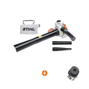 Въздуходувка STIHL прахосмукачка бензинова  800 W, 27.2 см3, 770 м3/ч SH 86 + Комплект STIHL резервни части  за въздуходувка BG 86, SH 86  - promo-pack - 143111