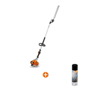 Храсторез STIHL моторен за жив плет, с телескопична дръжка  1200 W, 600 мм HL 94 C-E + Спрей за почистване STIHL на смоли   0.3 л  - promo-pack - 143113