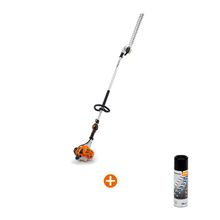 Храсторез STIHL моторен за жив плет, с телескопична дръжка  1200 W, 600 мм HL 94 C-E + Спрей за почистване STIHL на смоли   0.3 л 
