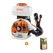 Пръскачка STIHL бензинова   63.3 см3, 14 л SR 450 + Сервизен комплект STIHL за бензинови пръскачки   BR 350, BR 430, BR 450, SR 430 и SR 450 №38 - promo-pack - 143115