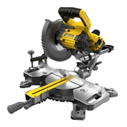 Акумулаторен настолен циркуляр Stanley герунг потапящ с изтегляне   с 1 батерия и зарядно, 18 V, 4 Ah, ф 190 мм, 3800 об./мин SFMCS701M1 - promo-pack - 143214