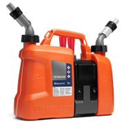 Туба Husqvarna пластмасова комбинирана за бензин и масло   5/2.5 л, оранжева  - promo-pack - 143878