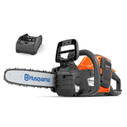 Трион Husqvarna верижен акумулаторен   с 1 батерия и зарядно, 36 V, 4 Ah, 30.5 см, 3/8 , 1.1 мм, 45 225i - promo-pack - 143811