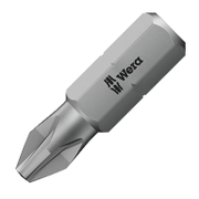 Накрайник бит PZ Wera Pozidriv кръстат   PZ 2, 1/4, 25 мм 855/1 Z DIY - promo-pack - 144456