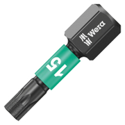 Накрайник бит TX Wera Torx торсионен, ударен, с покритие   TX 15, 1/4, 25 мм 867/1 IMP DC Impaktor - promo-pack - 144489
