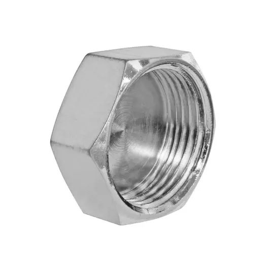 Капа TDM Brass хромирана за водопровод 1/2"