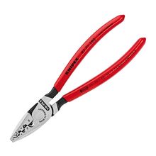Клещи Knipex кербовъчни за кабелни накрайници  180 мм 97 71 180
