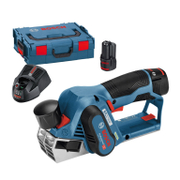 Ренде Bosch акумулаторно   с 2 батерии и зарядно, 12 V, 3 Ah, 56 мм, 0-2 мм GHO 12V-20 - promo-pack - 145348