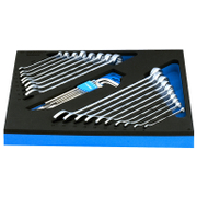 Звездогаечен ключ Unior 6-стен/звезда комплект в подложка от пяна   6-24 мм, 27 бр., DIN 3113 964/2DSOS - promo-pack - 145632