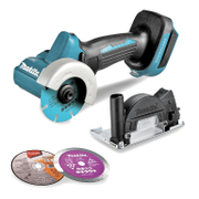 Акумулаторен ъглошлайф Makita    без батерия и зарядно, 18 V, 76 мм, 20 000 об./мин DMC300Z - promo-pack - 145758