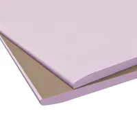 Гипсокартон Knauf за суха среда пожароустойчив  12.5x1200x2000 мм, розов, Type DF