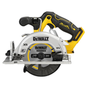 Акумулаторен ръчен циркуляр DeWALT    без батерия и зарядно, 12 V, ф 140 мм, 3600 об./мин, 50 ° DCS512N - promo-pack - 146087