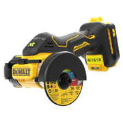 Акумулаторен ръчен циркуляр DeWALT    без батерия и зарядно, 18 V, ф 76 мм, 20 000 об./мин DCS438N - promo-pack - 146138