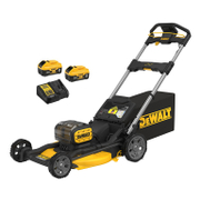 Акумулаторна колесна коса DeWALT    с 2 батерии и зарядно, 2x18 V, 8 Ah, 530 мм DCMWP134W2 - promo-pack - 146217