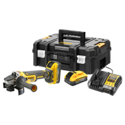 Акумулаторен ъглошлайф DeWALT    с 2 батерии и зарядно, 18 V, 5 Ah, 125 мм, 9000 об./мин DCG409H2T - promo-pack - 146226