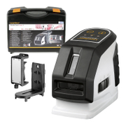 Линеен лазерен нивелир Laserliner с 2 лъча   20 м, 40 м, 0.2 мм/м MasterCross-Laser 2 - promo-pack - 146345