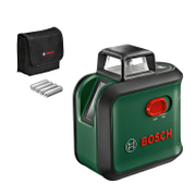Линеен лазерен нивелир Bosch с 3 лъча   24 м, 0.4 мм/м AdvancedLevel 360 - promo-pack - 146321