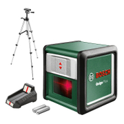 Линеен лазерен нивелир Bosch с 2 лъча с тринога   7 м, 0.8 мм/м Quigo Plus - promo-pack - 146323