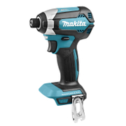 Акумулаторен ударен гайковерт Makita с безчетков двигател   без батерия и зарядно, 18 V, 170 Nm, шестостен, 1/4 DTD153Z - promo-pack - 146559