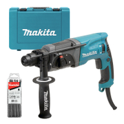 Перфоратор Makita електрически   SDS-plus, 780 W, 2.4 J, 0-4500 уд./мин HR2470X9 - promo-pack - 146589