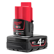 Акумулаторна батерия Milwaukee Li-Ion за електроинструменти   12 V, 4 Ah M12 B4 - promo-pack - 146667