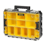 Органайзер за консумативи Stanley пластмасов със сменяеми контейнери   440x337x119 мм мм, 20 кг, черно и жълто FMST82967-1 - promo-pack - 146794