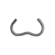 Скоби Edma за клещи за връзване на огради галванизирани  2500 бр., ф 1.3х16 мм Omega 16 - promo-pack - 146855