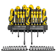 Отвертка Stanley комплект с битове и накрайници  57 бр. STHT0-62143 - promo-pack - 146824