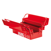 Куфар за инструменти Usag метален   585х210х325 мм, червен  - promo-pack - 146918