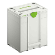 Пластмасов куфар Festool за инструменти   396x296x89 мм, 20 кг, бял SYS3 M 437 - promo-pack - 147006