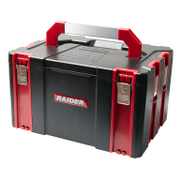 Пластмасов куфар Raider за инструменти   440х320х255 мм, 18 кг, черен RD-MB02 - promo-pack - 147033