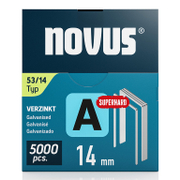 Скоби за такери Novus    тип A53, 11.3x0.75x14 мм, 5000 бр.  - promo-pack - 147342