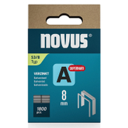 Скоби за такери Novus супер твърди   тип A53, 11.3x0.75x8 мм, 1800 бр.  - promo-pack - 147346