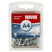 Попнит Novus със стандартна периферия   ф 4x6 мм, 70 бр.  - promo-pack - 147351