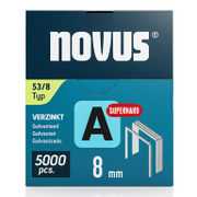 Скоби за такери Novus    тип A53, 11.3x0.75x8 мм, 5000 бр.  - promo-pack - 147355