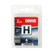 Скоби за такери Novus    тип H37, 10.6x0.75x4 мм, 2000 бр.  - promo-pack - 147358