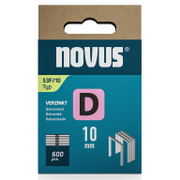 Скоби за такери Novus    тип D53F, 11.3x1.25x10 мм, 600 бр.  - promo-pack - 147367