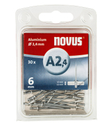 Попнит Novus със стандартна периферия   ф 2.4x6 мм, 30 бр.  - promo-pack - 147378